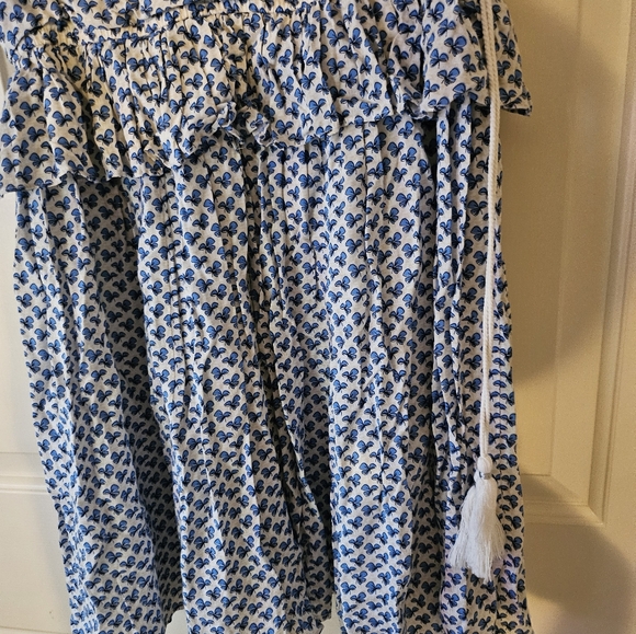 ESLEY Butterly Tank Tassle Dress - Picture 2 of 3